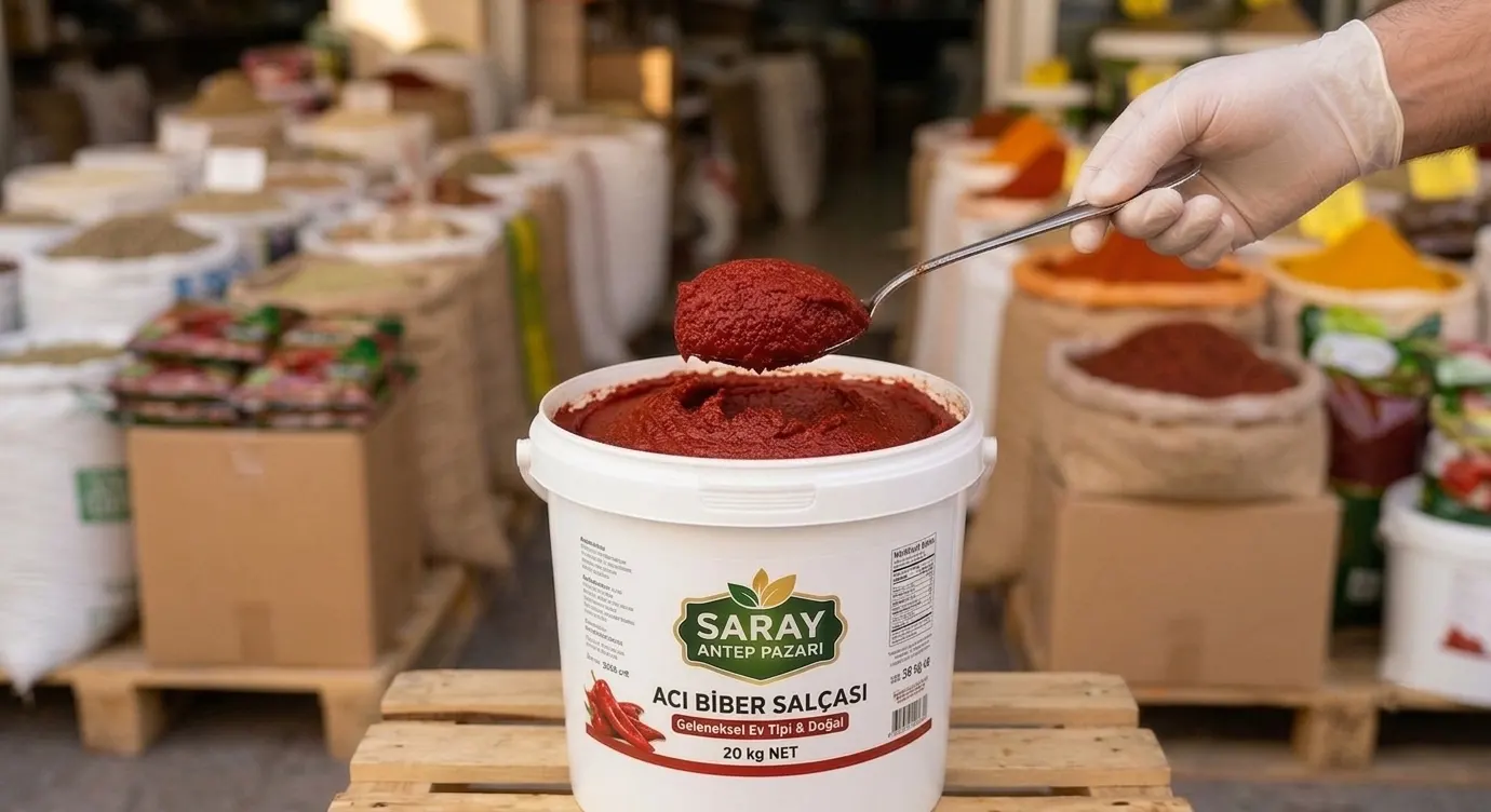 Acı Biber Salçası